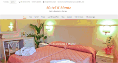 Desktop Screenshot of hotelilmonte.it