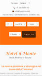 Mobile Screenshot of hotelilmonte.it